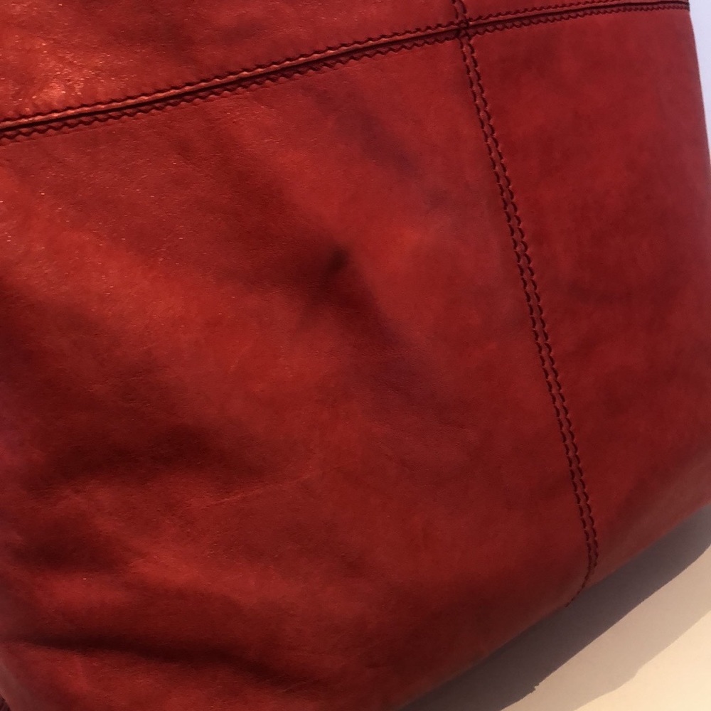 🎉HPx2🎉 Red Givenchy Nightingale Pandora XL Tote Satchel - Picture 6 of 12